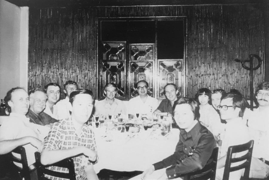 Developing early relationships in China, circa 1975 Developing early relationships in China, circa 1975